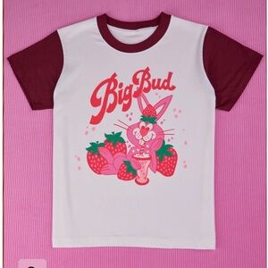 Big bud press vintage tee - strawberry milk
